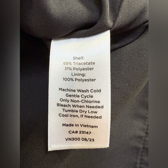 NWT Talbots Easy Travel Pencil Skirt Black 18W Petite - Picture 8 of 11